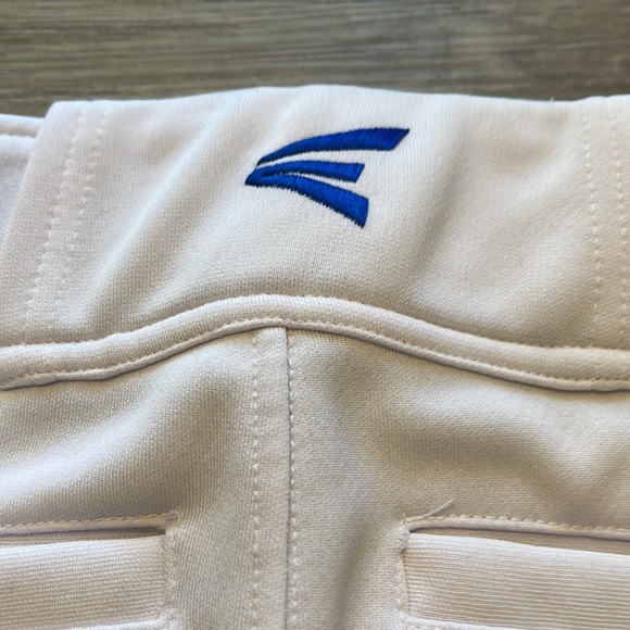 Easton Adult Small Baseball Knickers white with Royal Blue piping - Picture 6 of 7